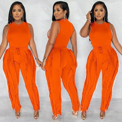 ALISHA BODYSUIT PANT SET